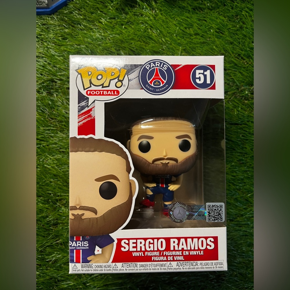 Funko POP! Football: Paris Saint Germain - Sergio Ramos #51